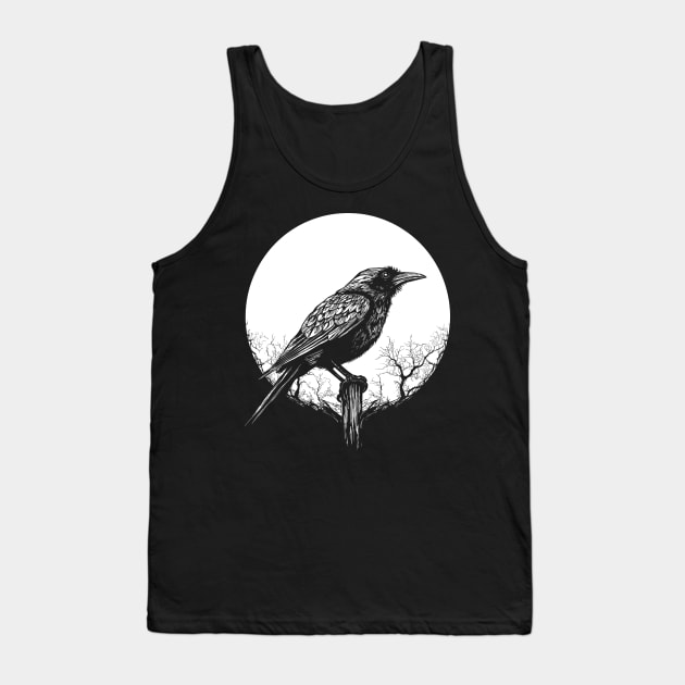 Raven Tank Top by Yopi